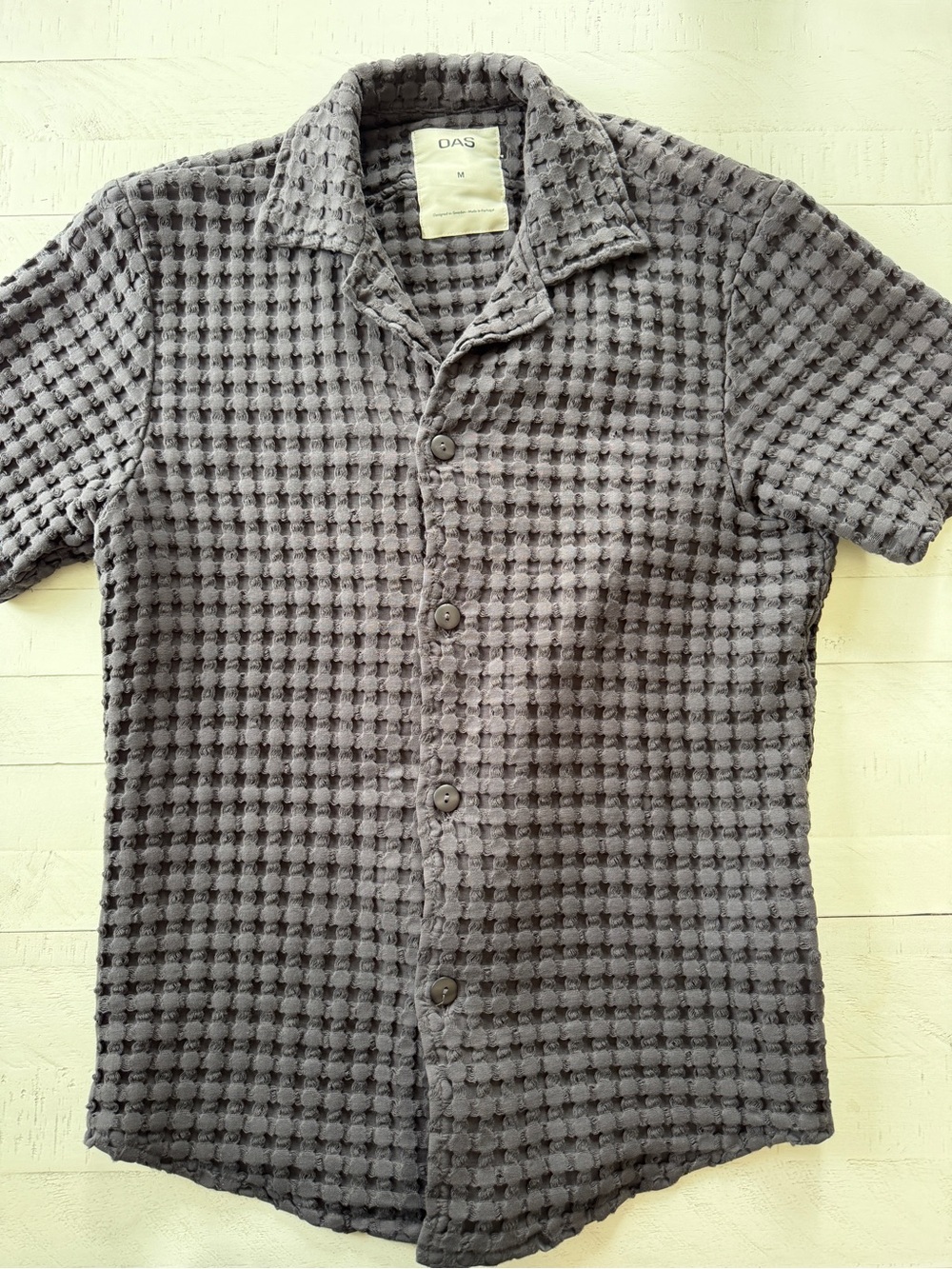 OAS Cuba Waffle Shirt - Size Medium
